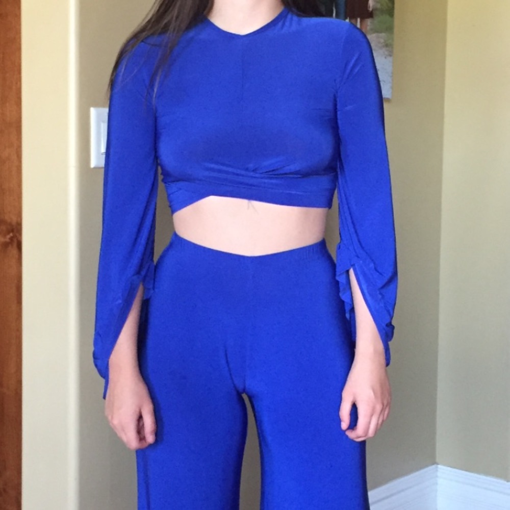 two piece hippie set purchased from boohoo.